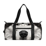 Hand Drawn Alaskan Malamute Print Gym Bag