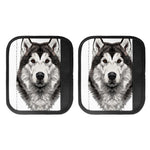 Hand Drawn Alaskan Malamute Print Handle Covers