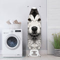 Hand Drawn Alaskan Malamute Print Ironing Board Cover