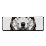 Hand Drawn Alaskan Malamute Print Long Kitchen Mat