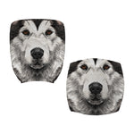 Hand Drawn Alaskan Malamute Print Office Chair Cover