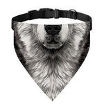 Hand Drawn Alaskan Malamute Print Over The Collar Dog Bandana