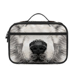 Hand Drawn Alaskan Malamute Print Portable Lunch Bag