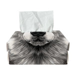 Hand Drawn Alaskan Malamute Print Rectangle Tissue Box Cover