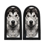 Hand Drawn Alaskan Malamute Print Skillet Handle Cover