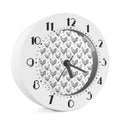 Hand Drawn Chicken Pattern Print Alarm Clock