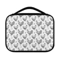 Hand Drawn Chicken Pattern Print Classic Bible Case