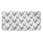 Hand Drawn Chicken Pattern Print Towel