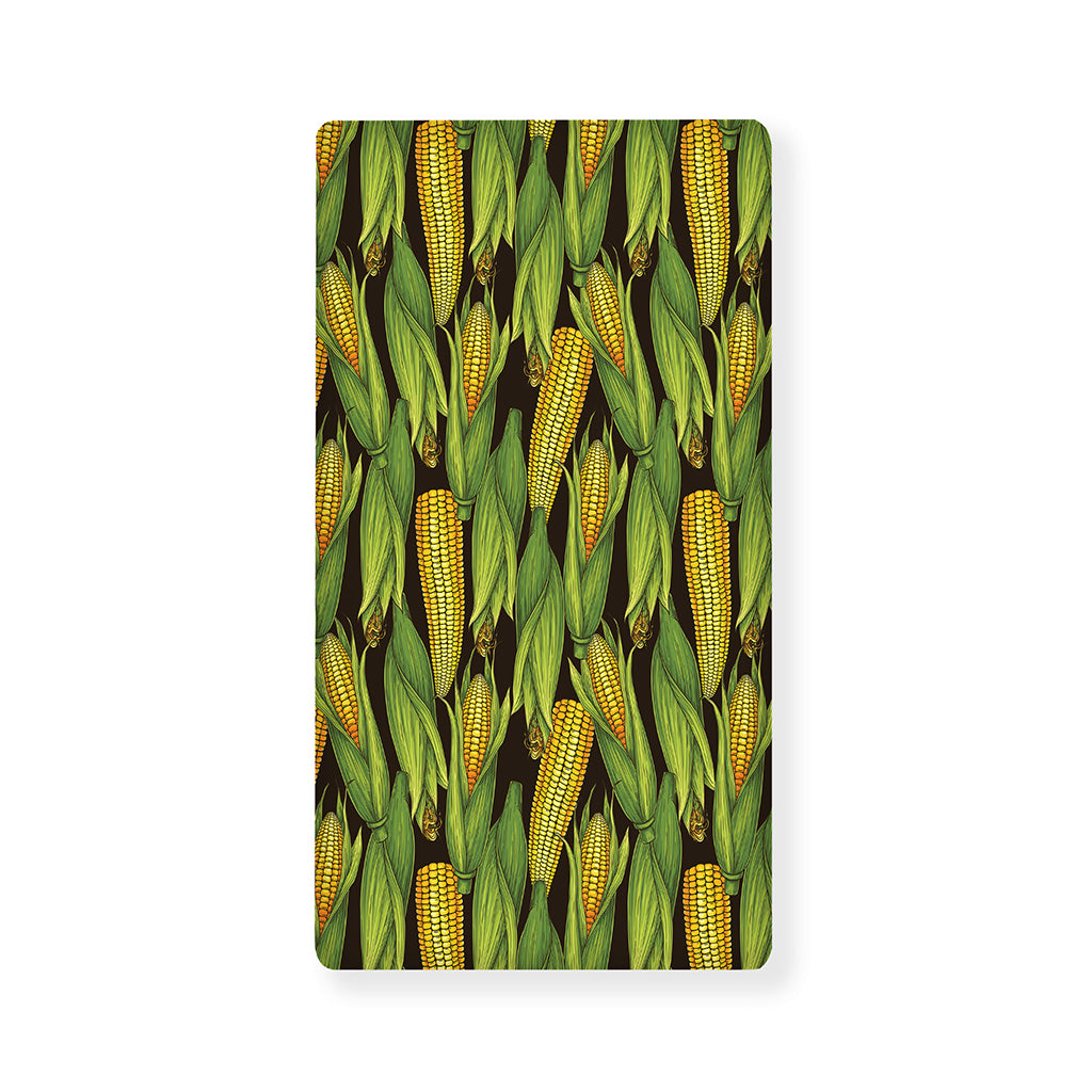 Hand-Drawn Corncob Pattern Print Baby Crib Sheet