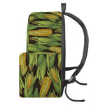 Hand-Drawn Corncob Pattern Print Backpack