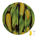 Hand-Drawn Corncob Pattern Print Basketball