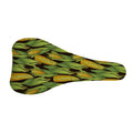 Hand-Drawn Corncob Pattern Print Bicycle Seat Cover