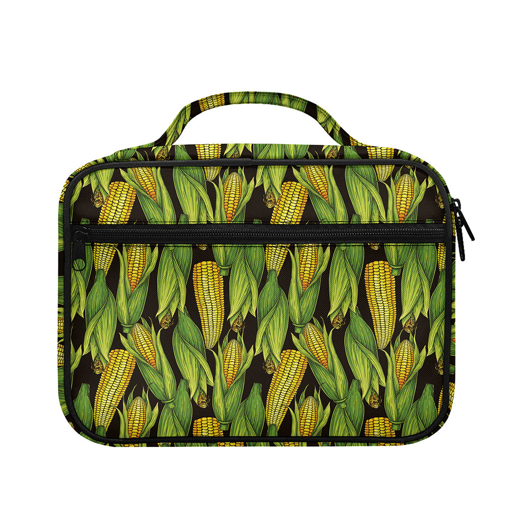 Hand-Drawn Corncob Pattern Print Briefcase Bible Bag