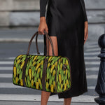 Hand-Drawn Corncob Pattern Print Duffle Bag