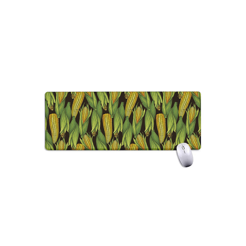 Hand-Drawn Corncob Pattern Print Extended Mouse Pad