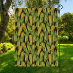 Hand-Drawn Corncob Pattern Print Garden Flag