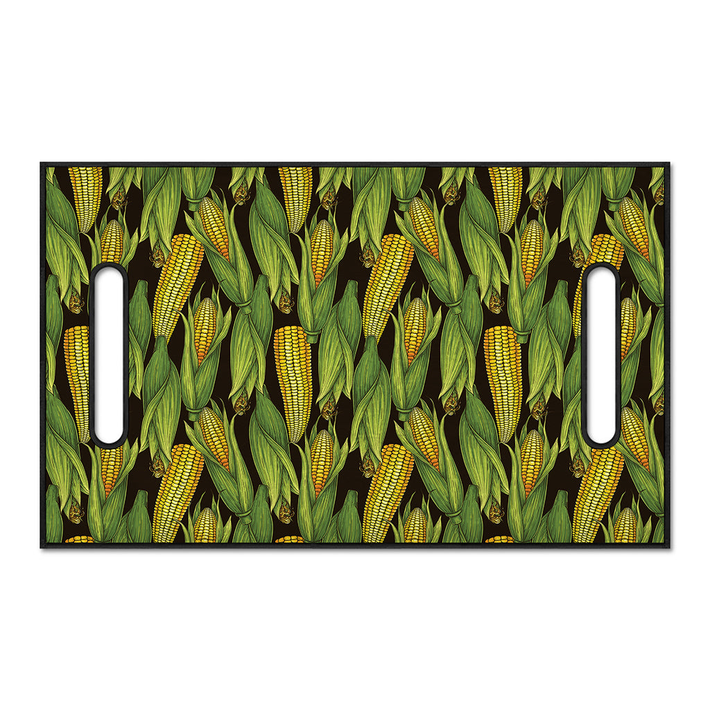 Hand-Drawn Corncob Pattern Print Golf Cart Seat Cover
