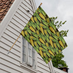 Hand-Drawn Corncob Pattern Print House Flag