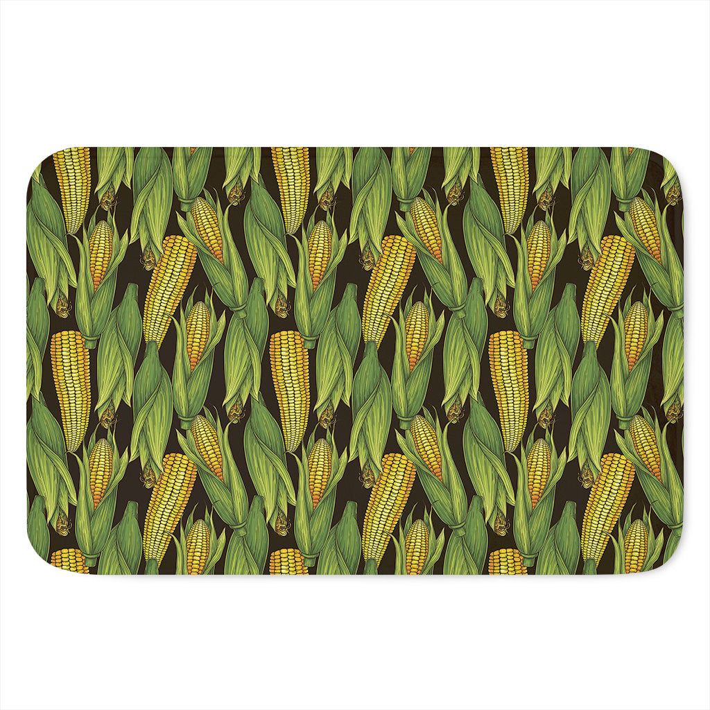 Hand-Drawn Corncob Pattern Print Indoor Door Mat
