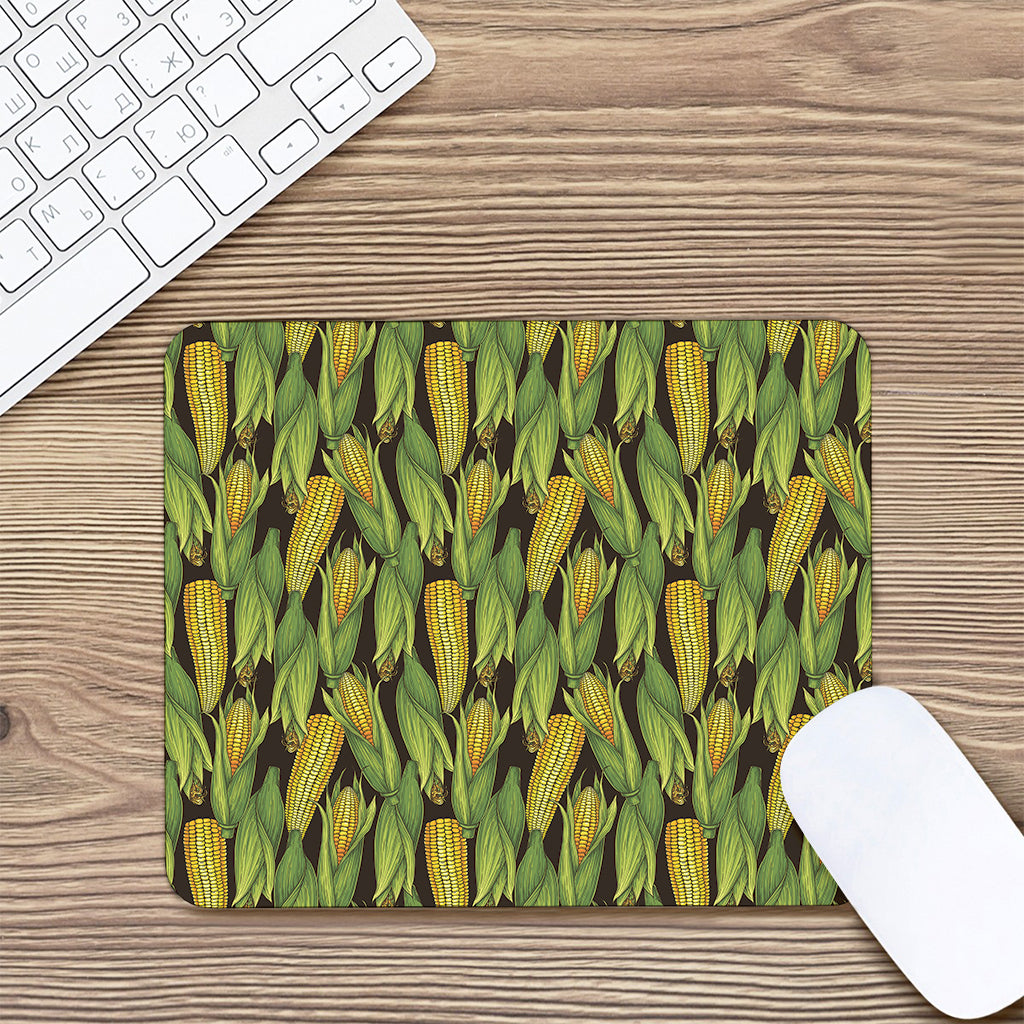 Hand-Drawn Corncob Pattern Print Mouse Pad