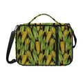 Hand-Drawn Corncob Pattern Print Shoulder Strap Bible Bag