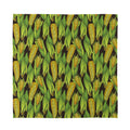 Hand-Drawn Corncob Pattern Print Silk Bandana