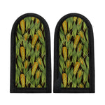 Hand-Drawn Corncob Pattern Print Skillet Handle Cover