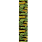Hand-Drawn Corncob Pattern Print Table Runner