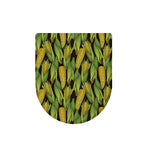Hand-Drawn Corncob Pattern Print Toilet Lid Cover