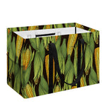 Hand-Drawn Corncob Pattern Print Utility Tote Bag