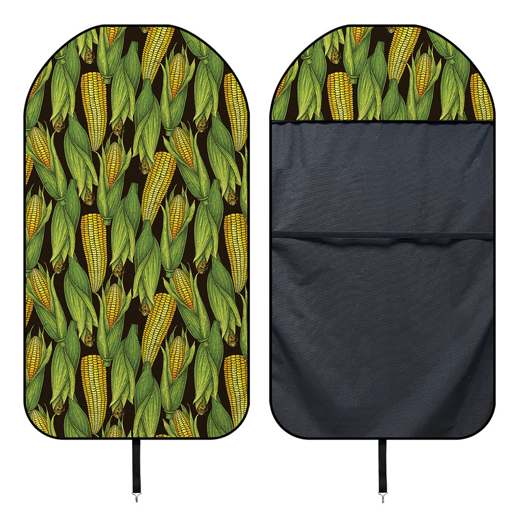 Hand-Drawn Corncob Pattern Print Waterproof Car Seat Cover