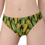 Hand-Drawn Corncob Pattern Print Women's Panties
