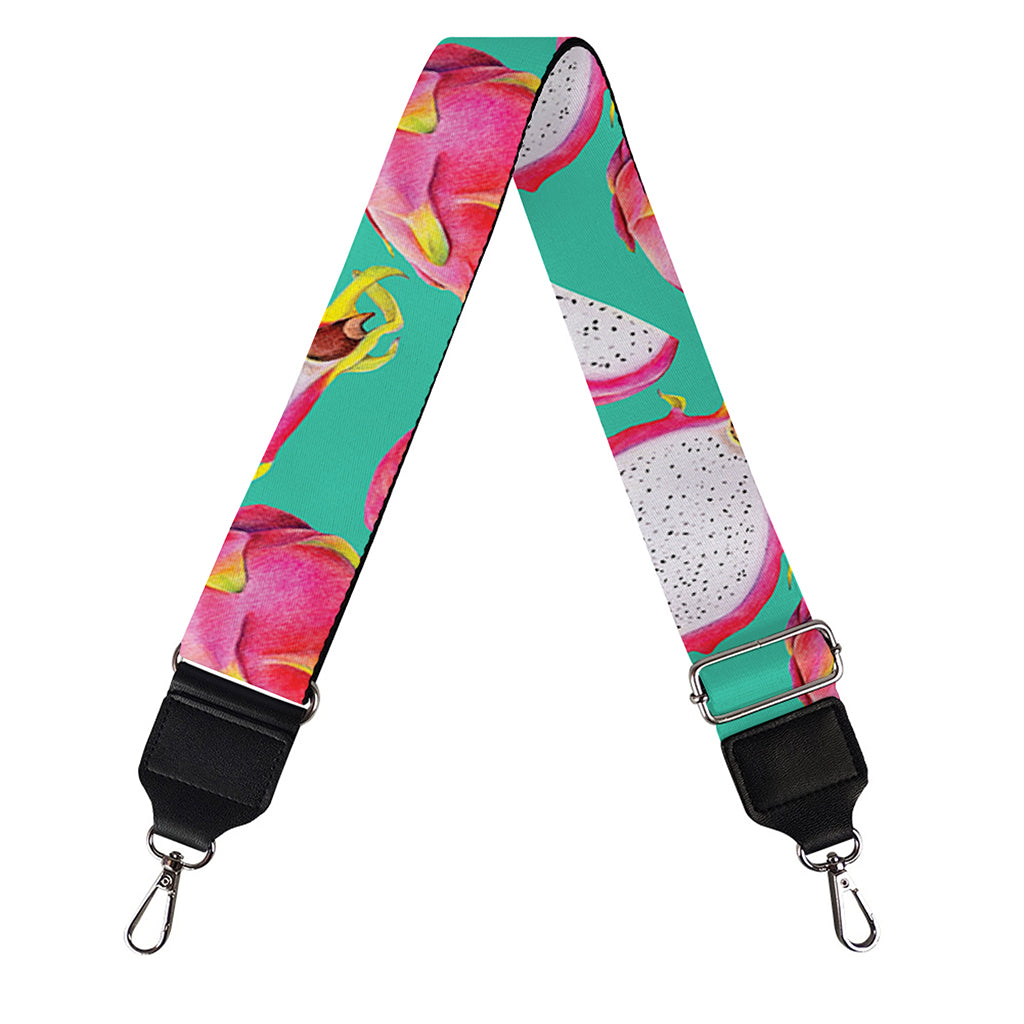 Hand Drawn Dragon Fruit Pattern Print Bag Strap
