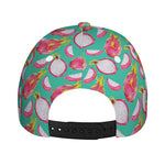 Hand Drawn Dragon Fruit Pattern Print Baseball Cap
