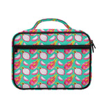 Hand Drawn Dragon Fruit Pattern Print Briefcase Bible Bag
