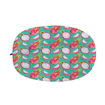 Hand Drawn Dragon Fruit Pattern Print Car Side Mirror Covers