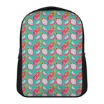 Hand Drawn Dragon Fruit Pattern Print Casual Backpack