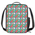 Hand Drawn Dragon Fruit Pattern Print Crossbody Lunch Bag