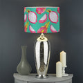 Hand Drawn Dragon Fruit Pattern Print Drum Lamp Shade