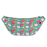 Hand Drawn Dragon Fruit Pattern Print Fanny Pack