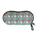 Hand Drawn Dragon Fruit Pattern Print Glasses Case