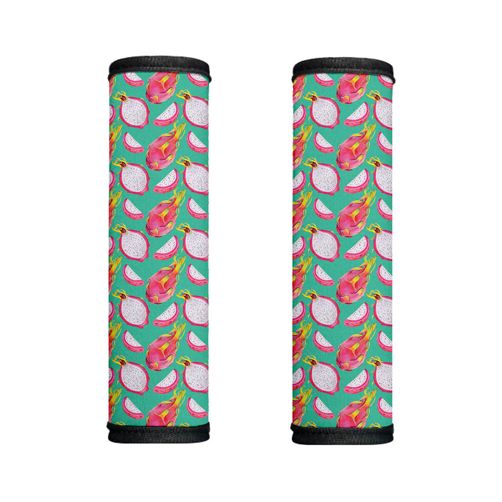Hand Drawn Dragon Fruit Pattern Print Handle Covers