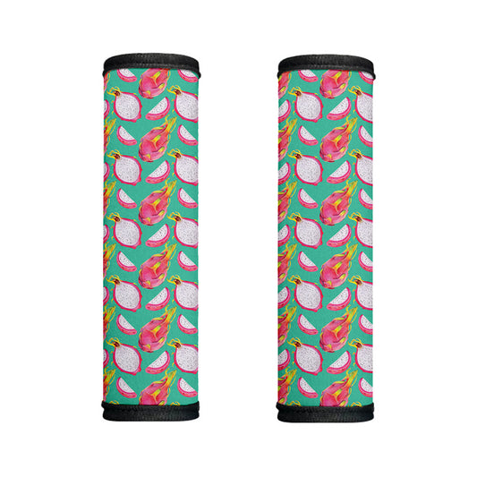Hand Drawn Dragon Fruit Pattern Print Handle Covers