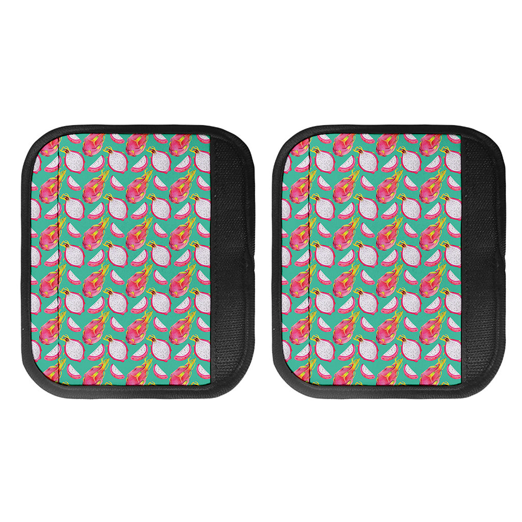 Hand Drawn Dragon Fruit Pattern Print Handle Covers