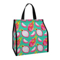 Hand Drawn Dragon Fruit Pattern Print Insulated Lunch Tote