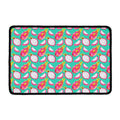 Hand Drawn Dragon Fruit Pattern Print Kitchen Mat