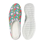 Hand Drawn Dragon Fruit Pattern Print Mesh Casual Shoes