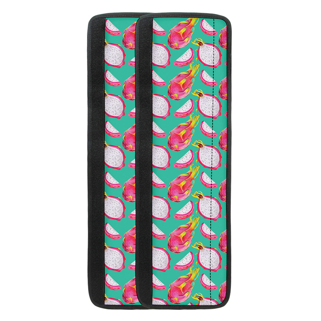 Hand Drawn Dragon Fruit Pattern Print Refrigerator Handle Covers