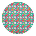 Hand Drawn Dragon Fruit Pattern Print Round Blanket