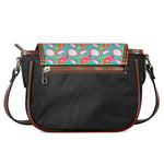 Hand Drawn Dragon Fruit Pattern Print Saddle Bag